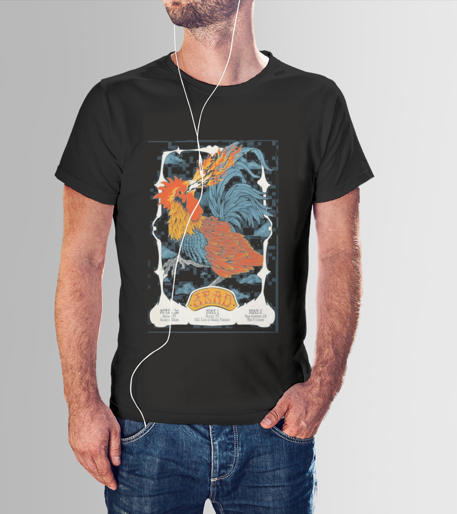 Joe Russo's Almost Dead Rooster Tour April 30 Dallas 2026 House Of Blues T-Shirt