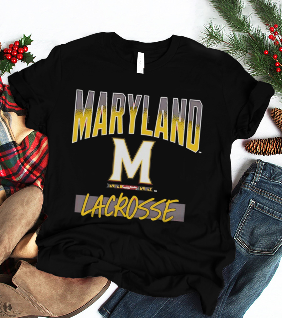 Maryland Lacrosse Terrapins M Logo Hype T-Shirt