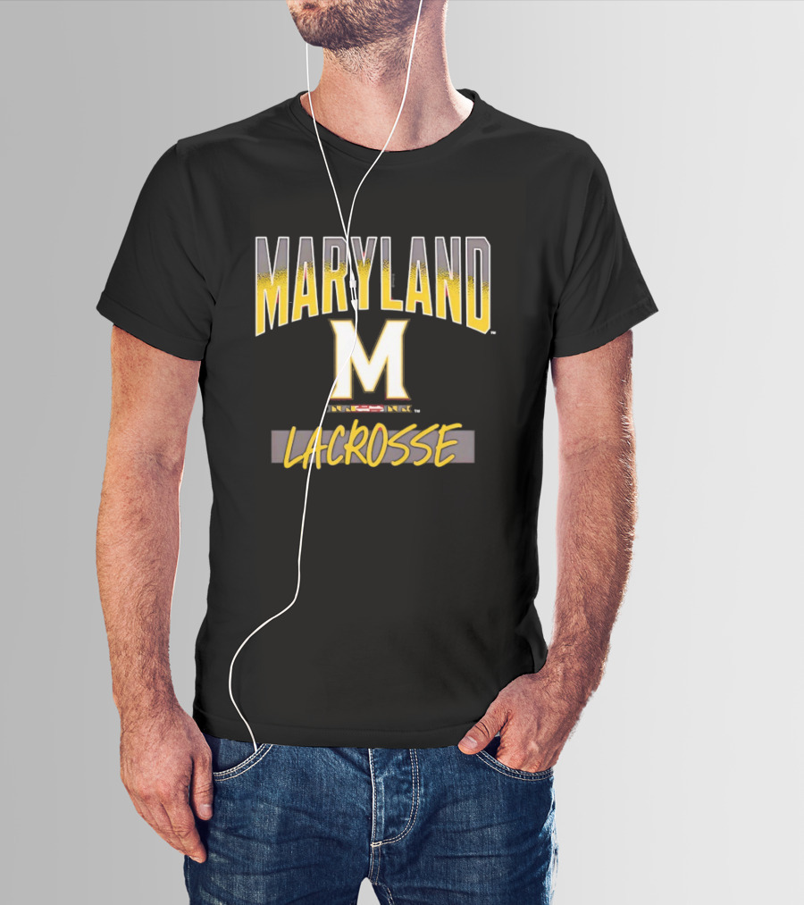 Maryland Lacrosse Terrapins M Logo Hype T-Shirt