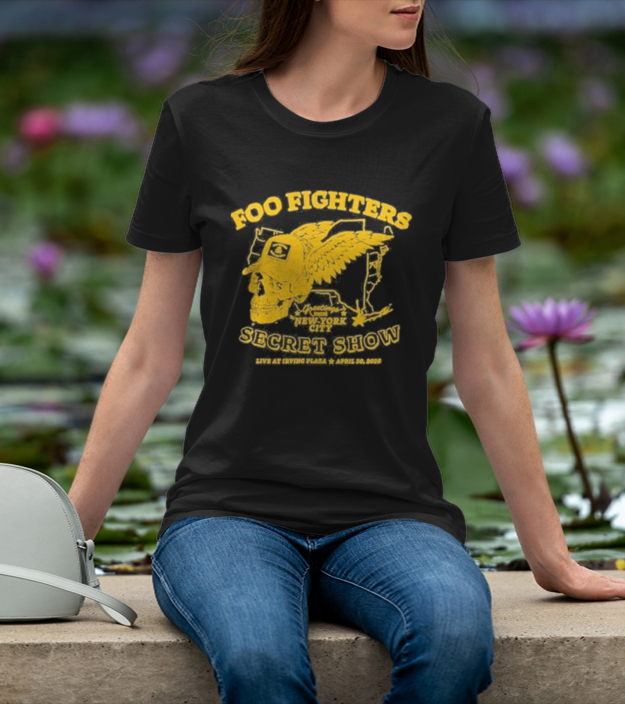 New York City Foo Fighters Secret Show Live At Irving Plaza April 30 2026 T-Shirt