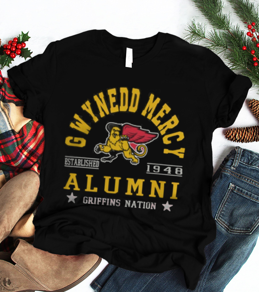 Gwynedd Mercy Alumni Griffins Nation Established 1948 T-Shirt