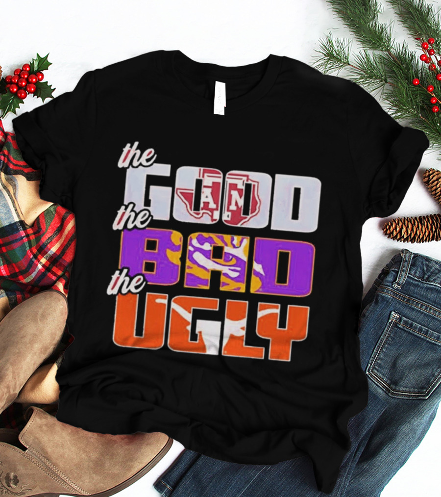 Texas A&M Aggies The Good The Bad The Ugly T-Shirt