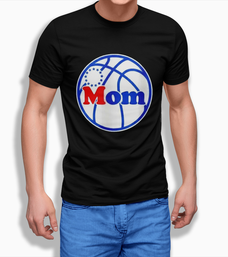 Philadelphia 76ers Basketball Mom 2026 T-Shirt