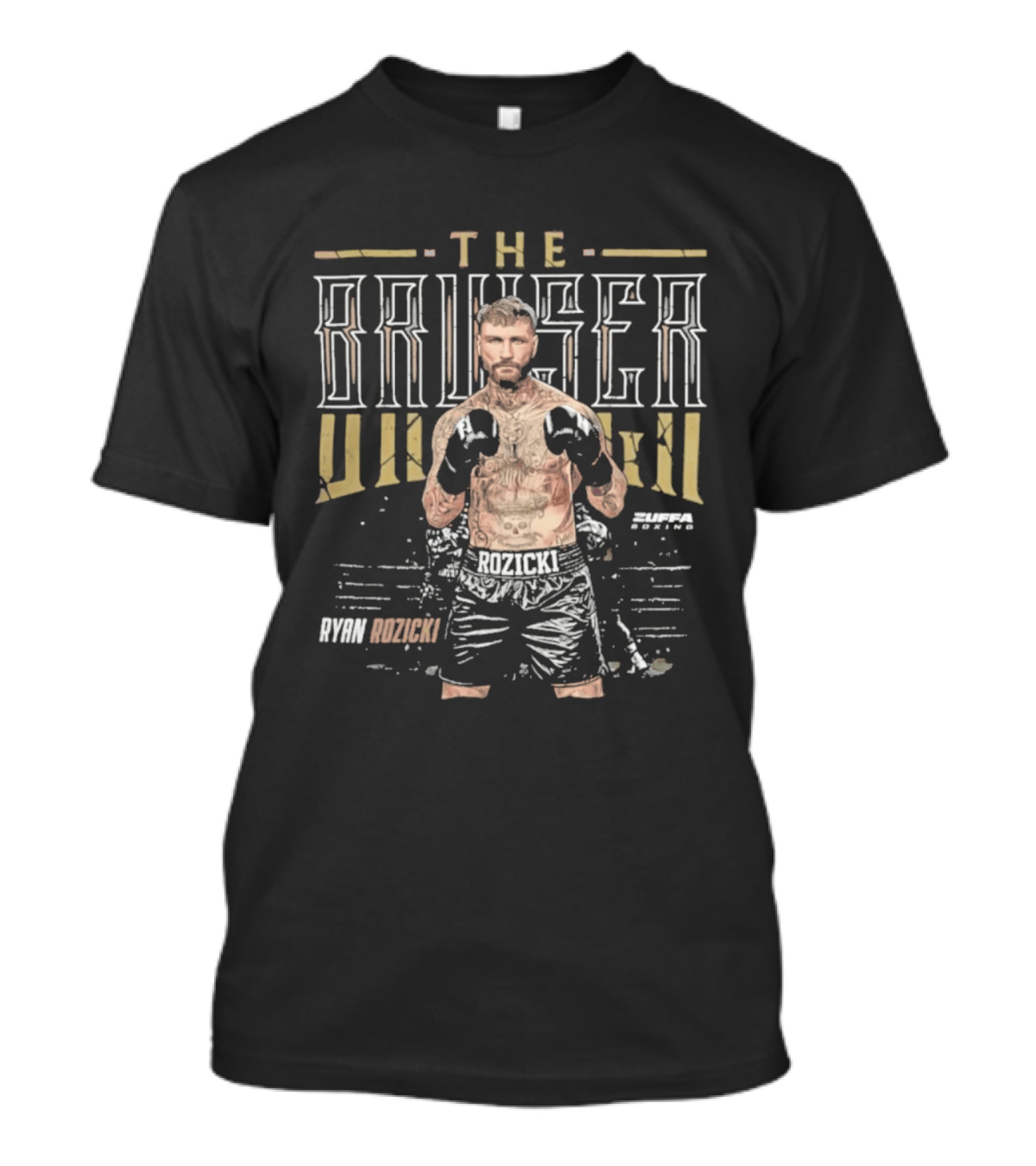 Ryan Rozicki The Bruiser Boxing Champion Determination T-Shirt