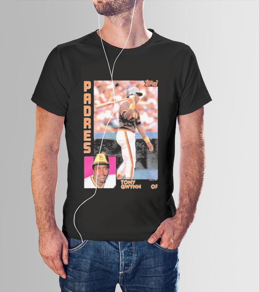 San Diego Padres Tony Gwynn 2026 Topps Baseball Card T-Shirt
