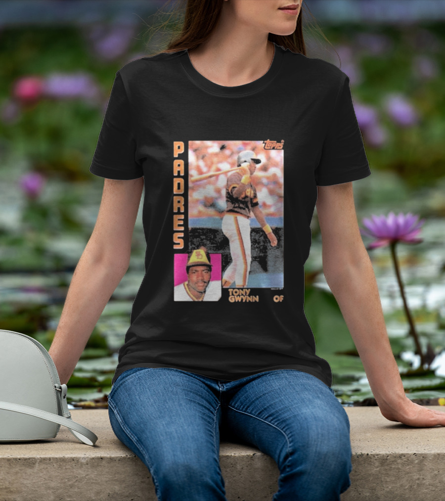 San Diego Padres Tony Gwynn 2026 Topps Baseball Card T-Shirt