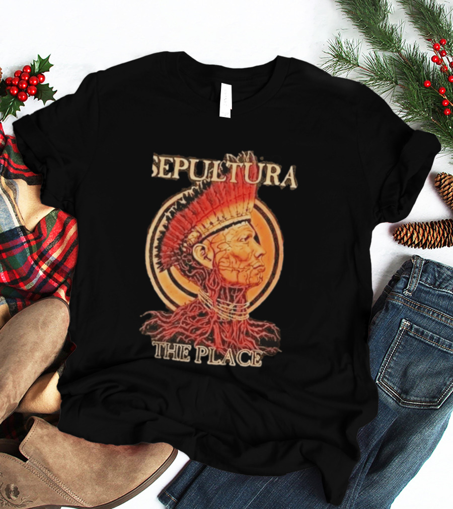 Sepultura Final North American Tour Celebrating Life Through Death 2026 Wellmont Theater Montclair NJ April 29 Roots Bloody Roots The Place T-Shirt