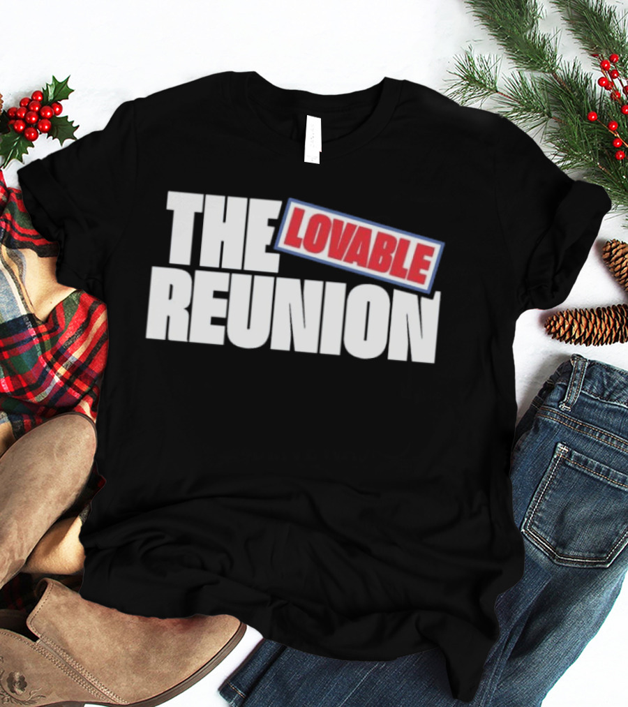 The Lovable Reunion Classic 80s T-Shirt