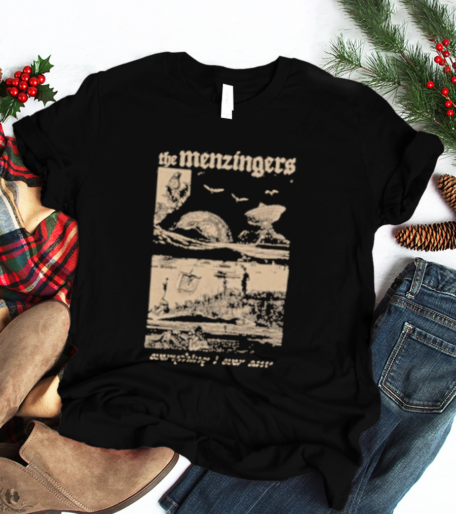 The Menzingers Landscape Metaphor Cities Wander Songs T-Shirt