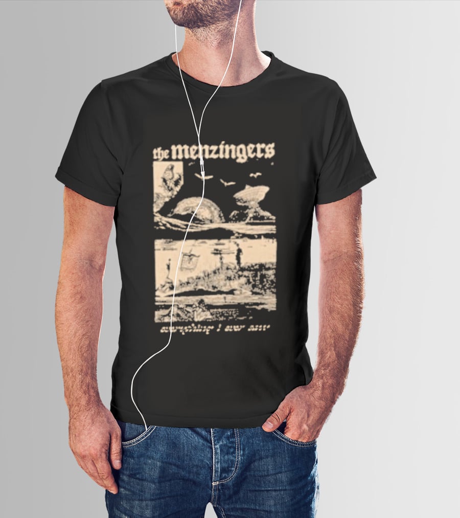 The Menzingers Landscape Metaphor Cities Wander Songs T-Shirt