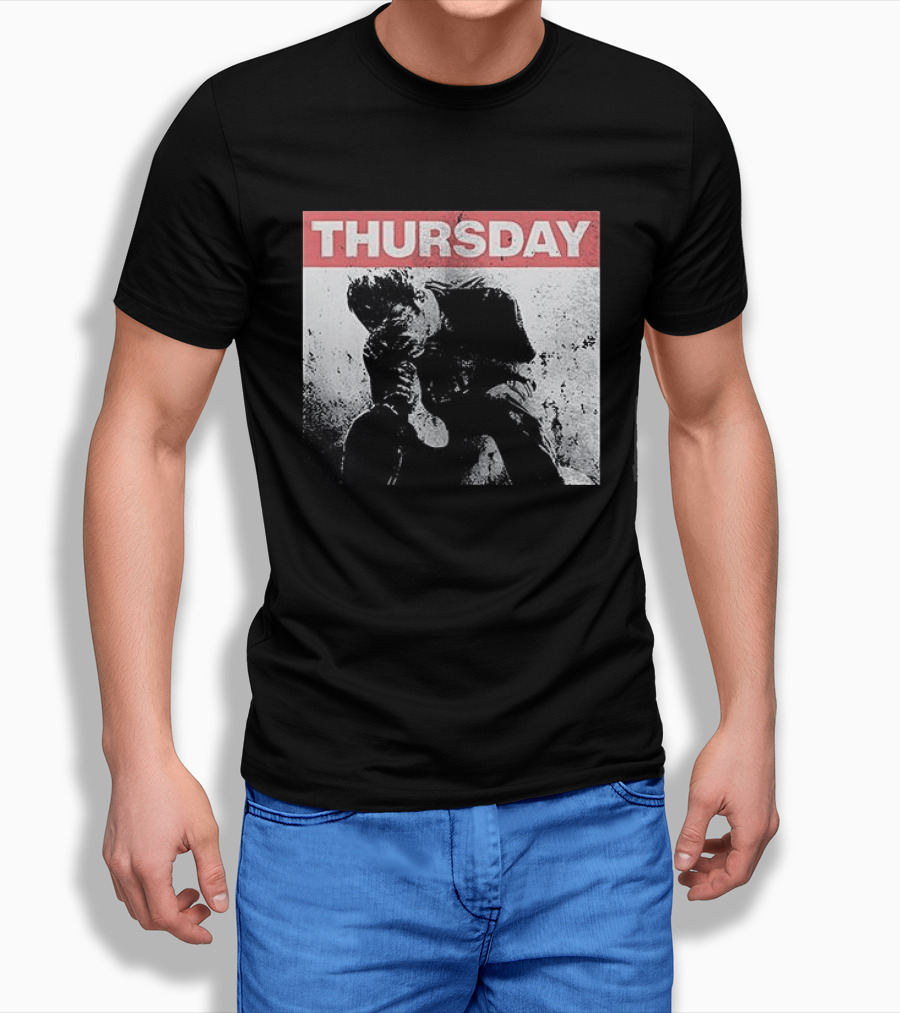 Thursday Sitting Alone In The Dark Of The Stadium Grunge T-Shirt