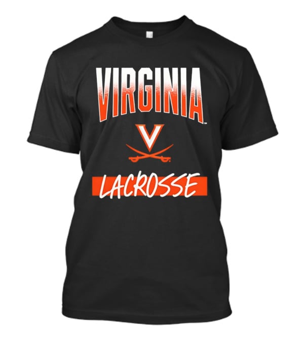 Virginia Cavaliers Lacrosse Bold Team Spirit T-Shirt