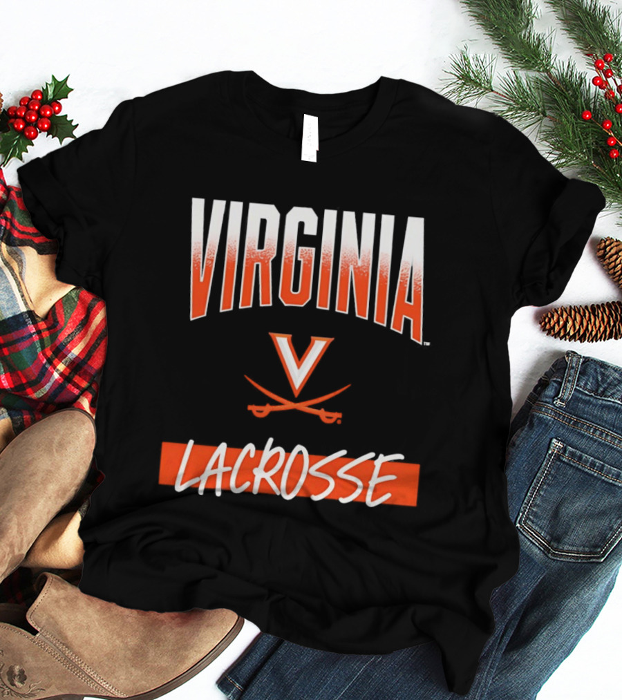 Virginia Cavaliers Lacrosse Bold Team Spirit T-Shirt