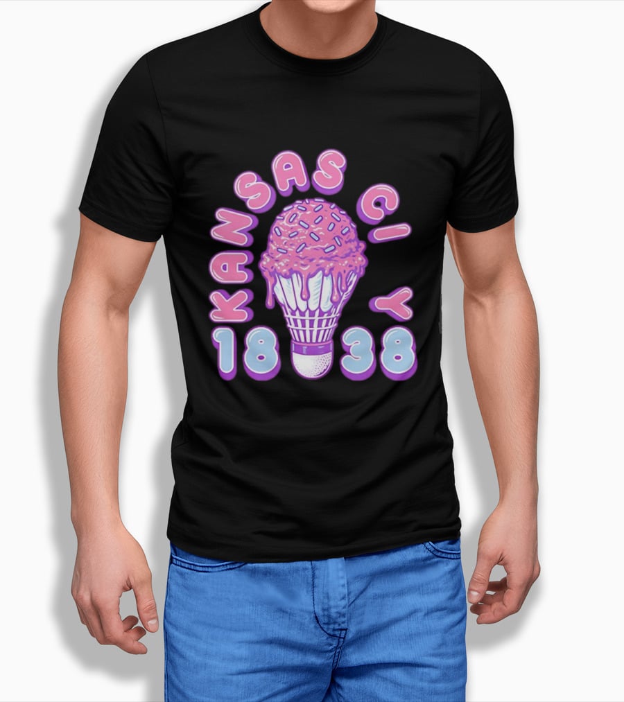 Kansas City Ice Cream 1838 Where I'm From T-Shirt