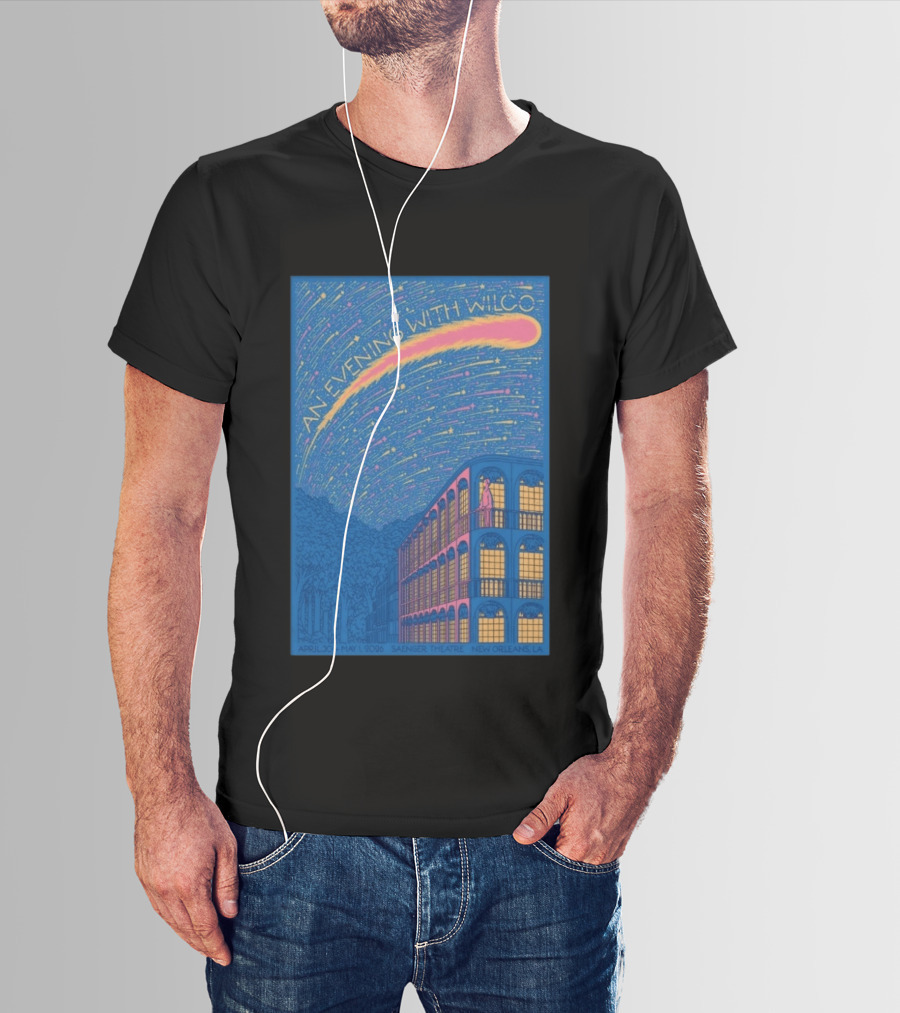 An Evening With Wilco Saenger Theatre New Orleans April 30 May 1 2026 T-Shirt