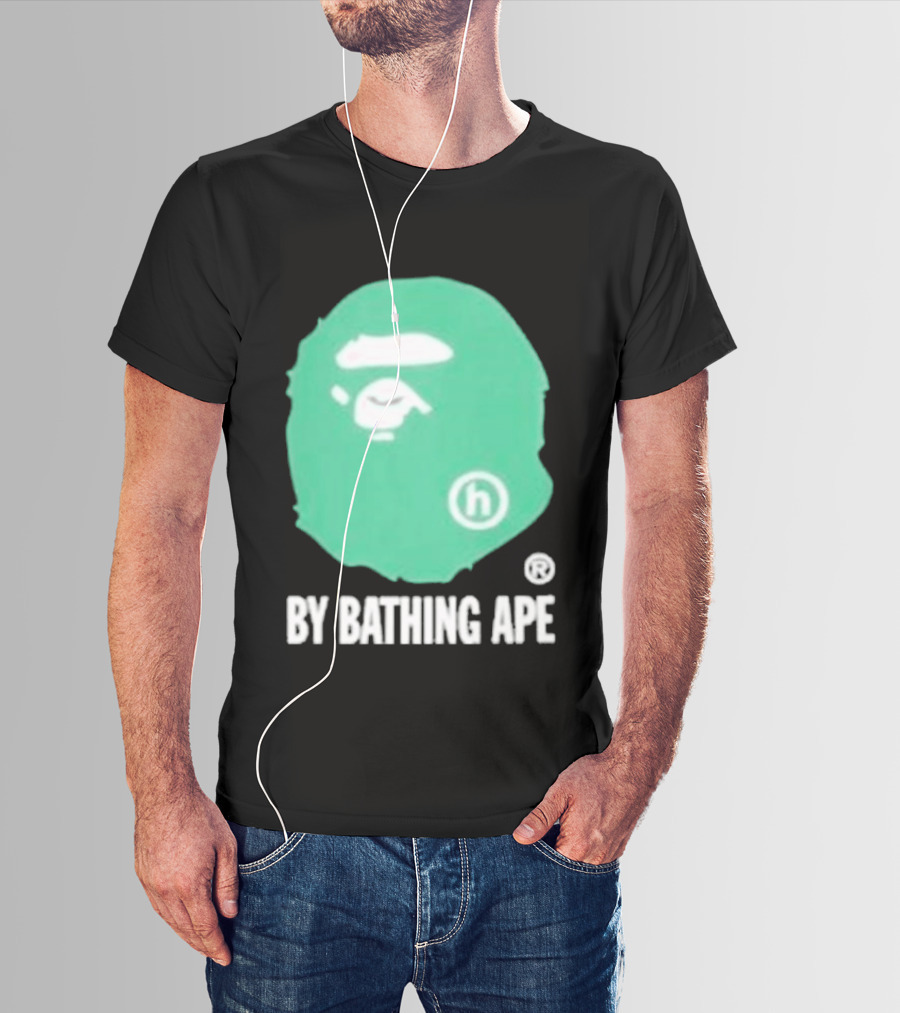 Bape A Bathing Ape Green Big Ape Head Hologram By Bathing Ape And Bapesta Trucker Hat Set 2026 T-Shirt