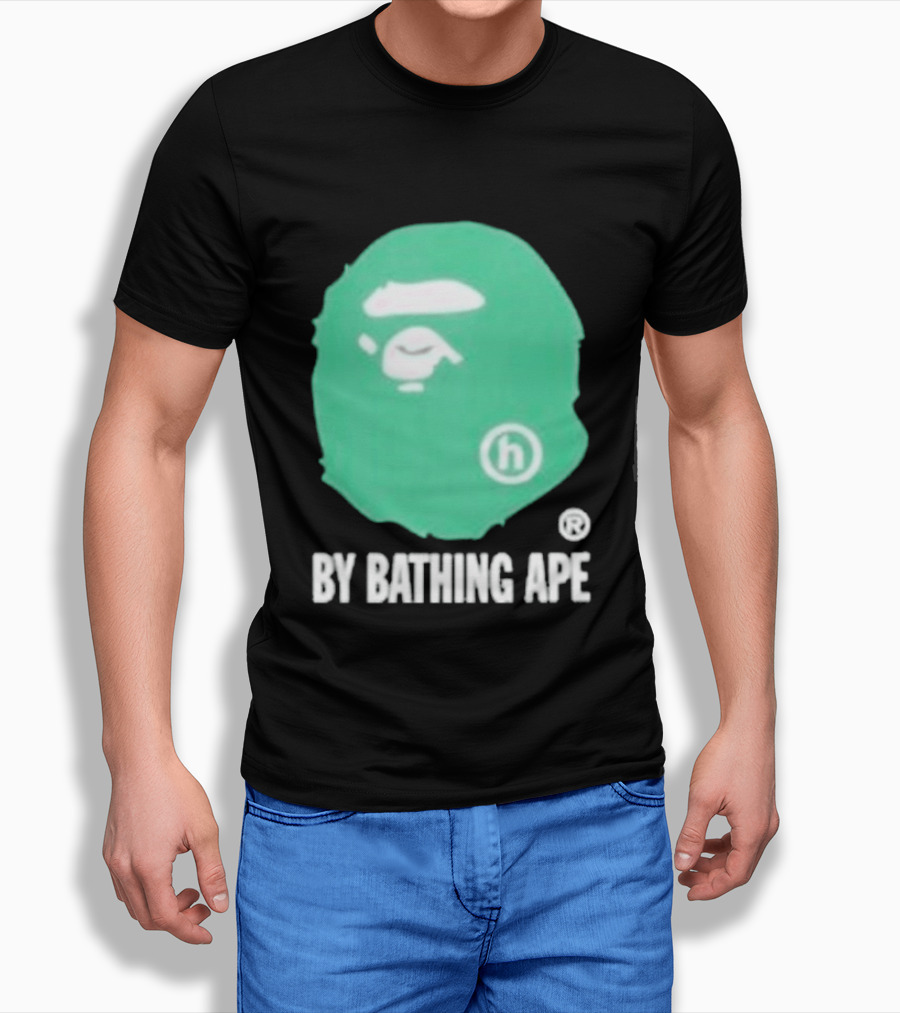 Bape A Bathing Ape Green Big Ape Head Hologram By Bathing Ape And Bapesta Trucker Hat Set 2026 T-Shirt