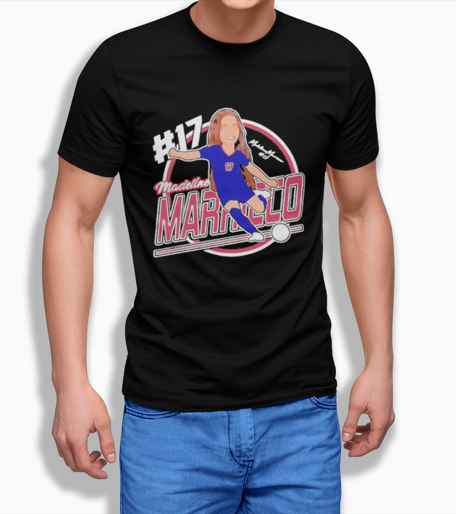Madeline Marricco 17 FDU Knights Women's Soccer T-Shirt
