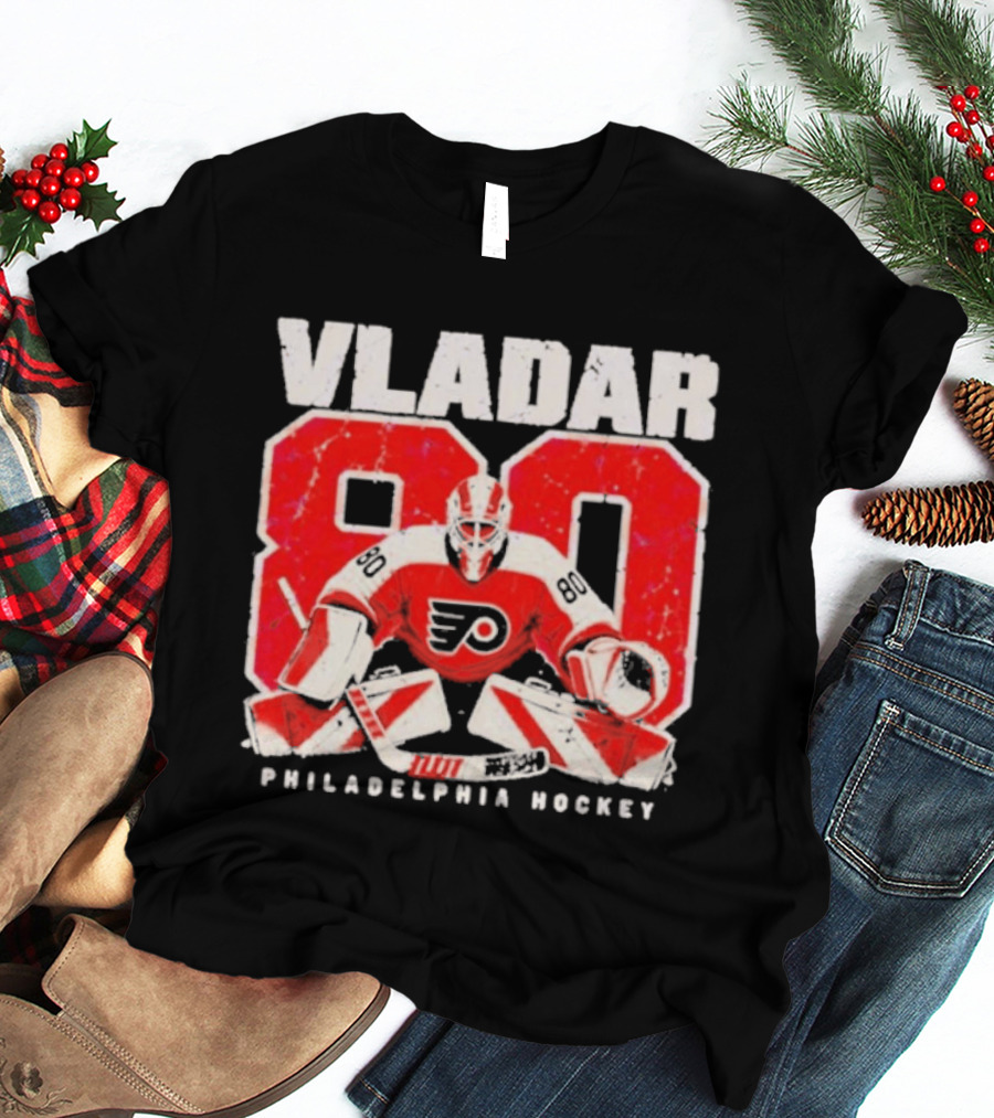 Vladar 80 Philadelphia Hockey T-Shirt