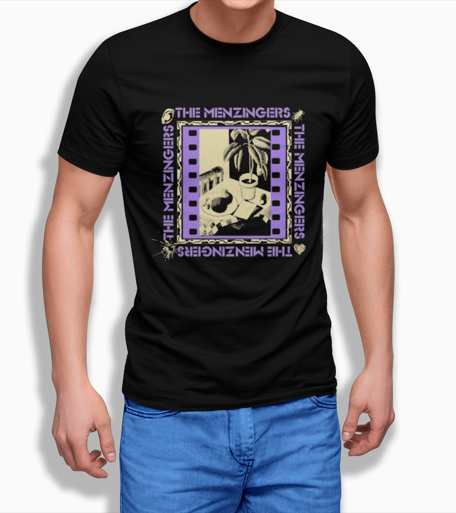 The Menzingers Plant Film Strip Aesthetic T-Shirt