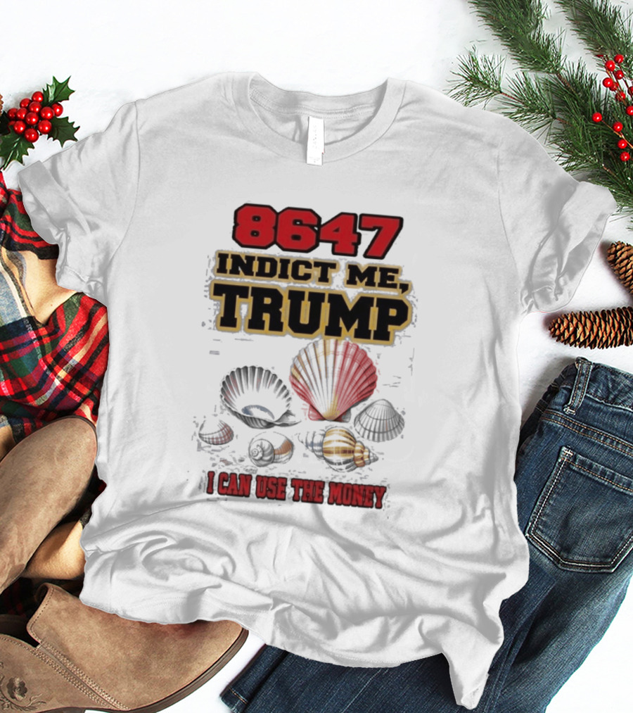 8647 Indict Me Trump I Can Use The Money Shells T-Shirt