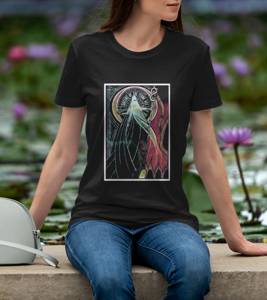 Queens Of The Stone Age Alive In The Catacombs Tour Seattle April 29 2026 T-Shirt