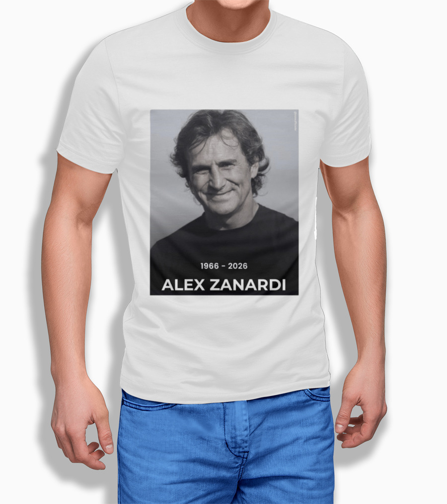1966 2026 Alex Zanardi Con Profondo Dolore La Famiglia Comunica La Scomparsa Di Alessandro Zanardi T-Shirt