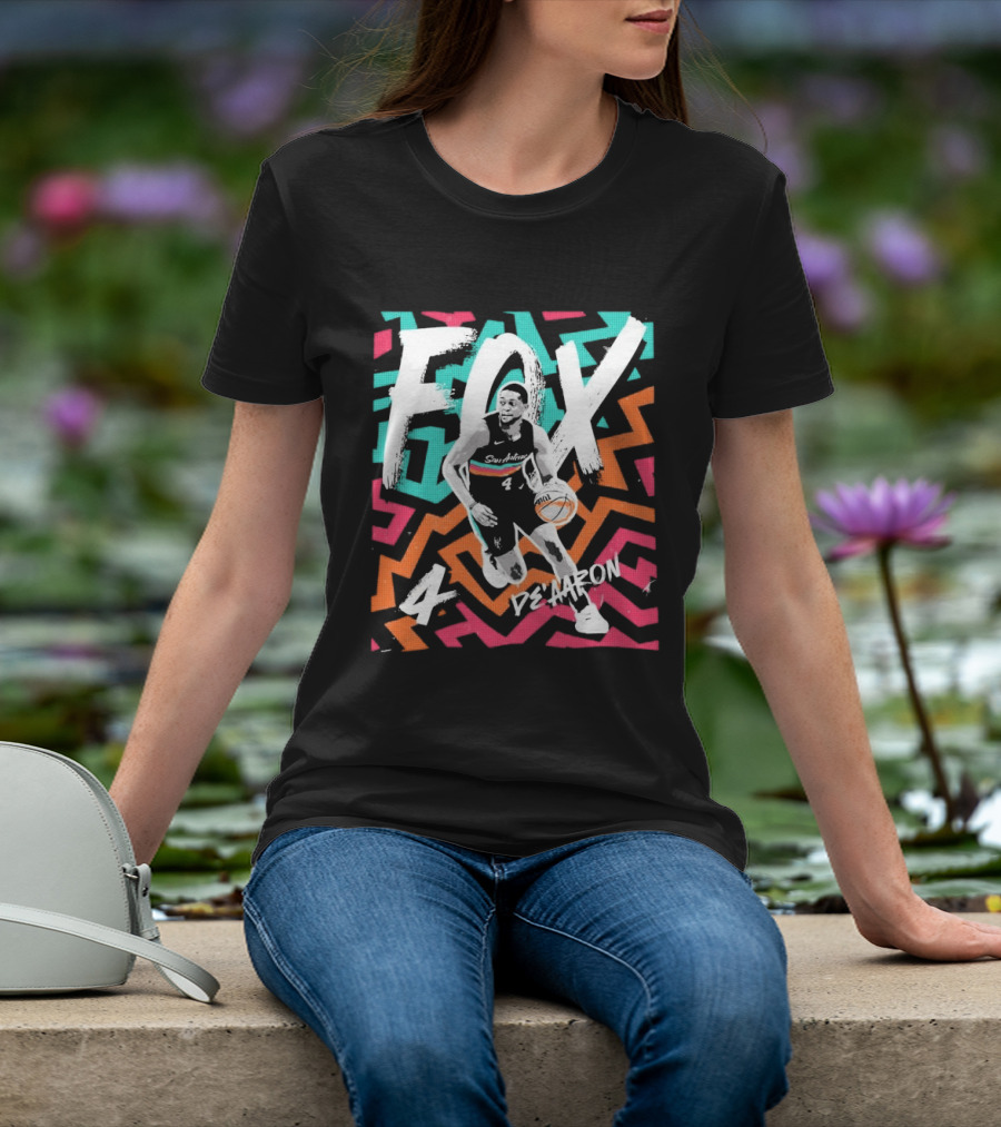 San Antonio Spurs Keldon Johnson Fox 4 De'aaron 2026 T-Shirt