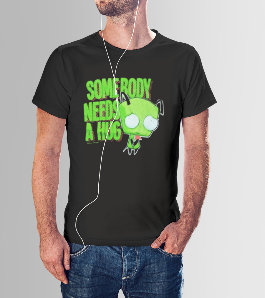 Somebody Needs A Hug Gir Invader Zim T-Shirt