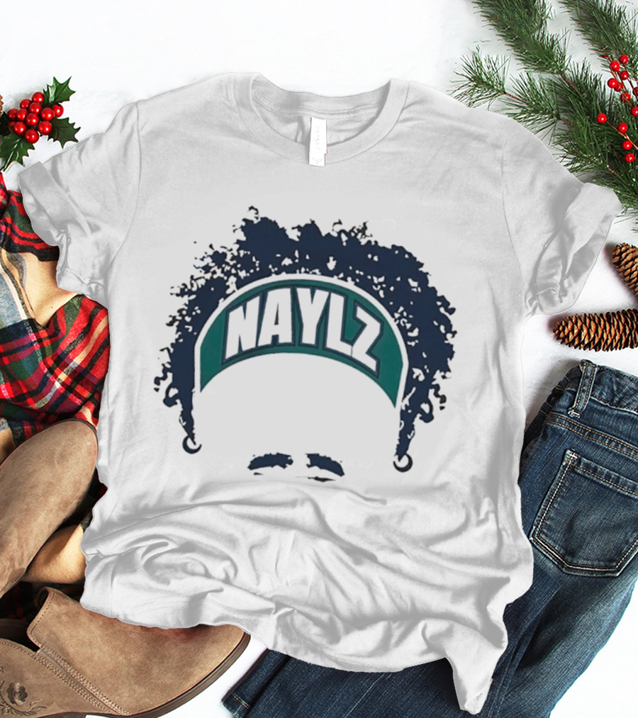 Naylz Hair Josh Naylor Seattle Mariners Baseball T-Shirt