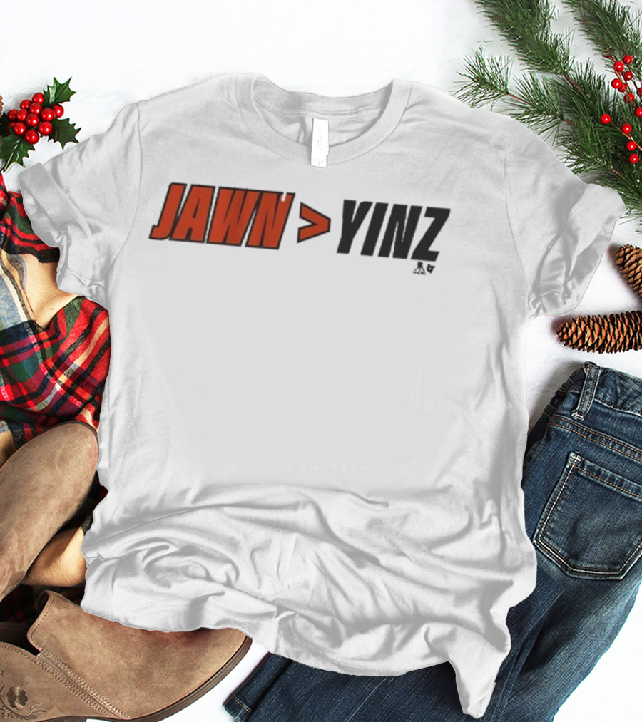 Philadelphia Hockey Jawn Greater Than Yinz T-Shirt