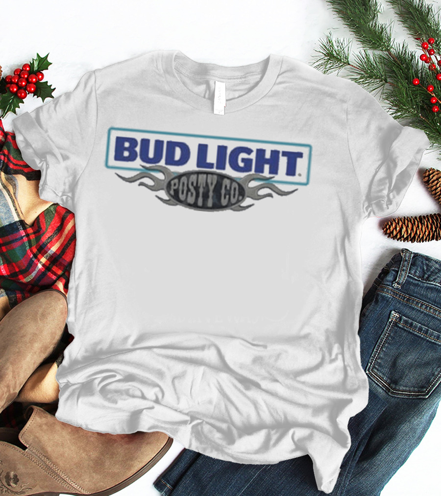 Bud Light Posty Co Collaboration With Post Malone T-Shirt