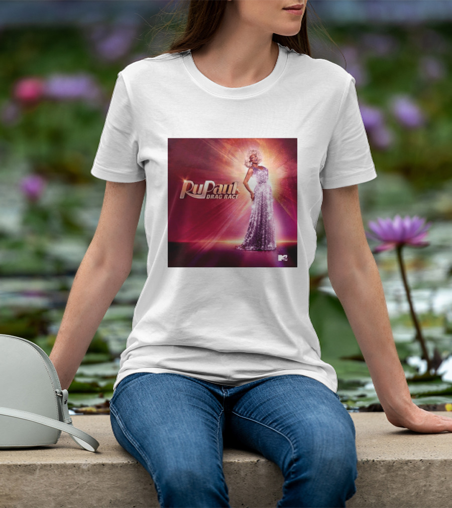 RuPaul's Drag Race Season 18 2026 MTV Bright Lights Glamor And Elegance T-Shirt