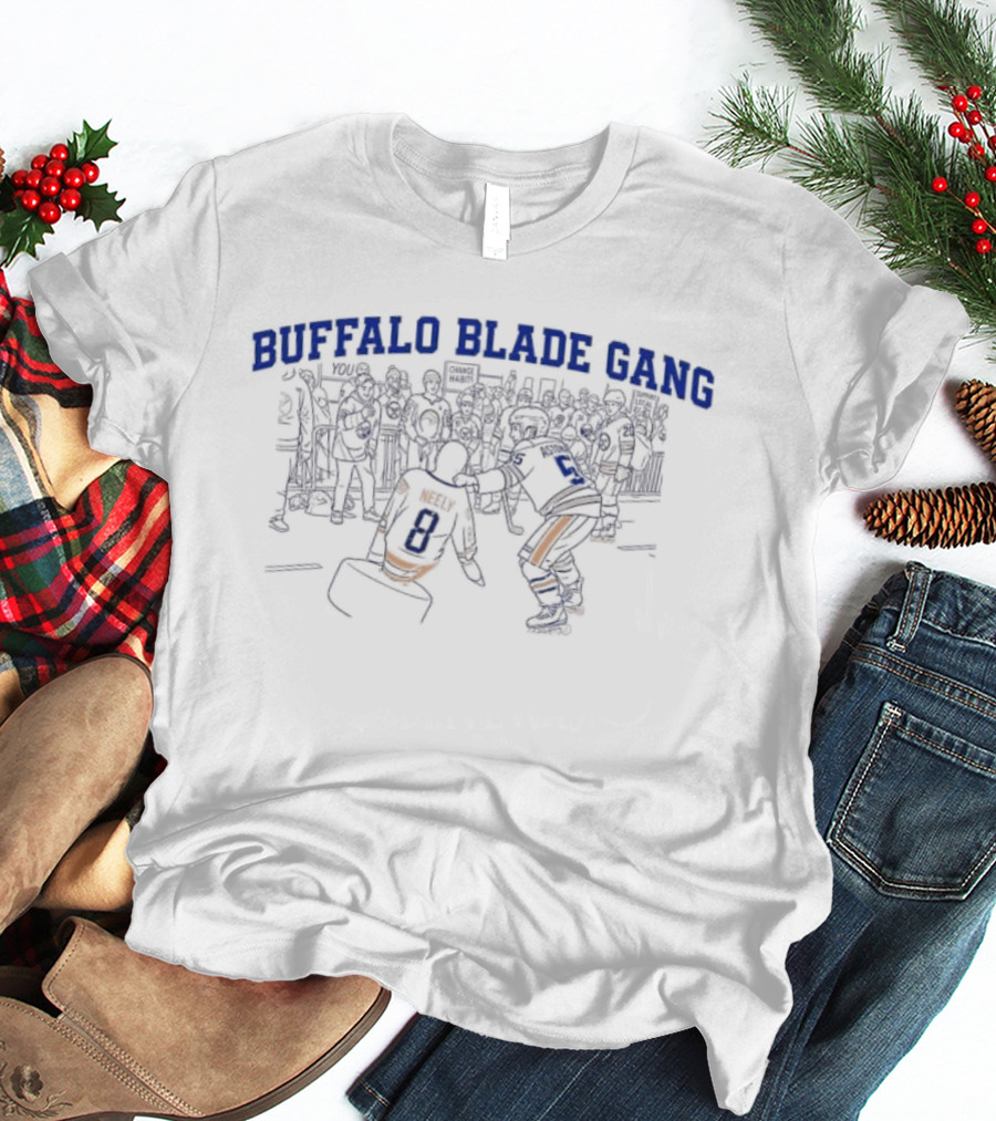 Buffalo Sabres Players Buffalo Blade Gang Hockey Team Spirit T-Shirt