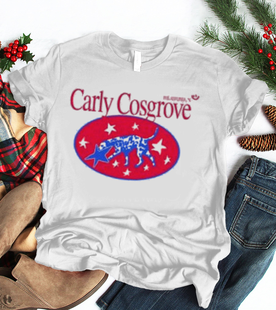 Carly Cosgrove Dog Oval Star T-Shirt