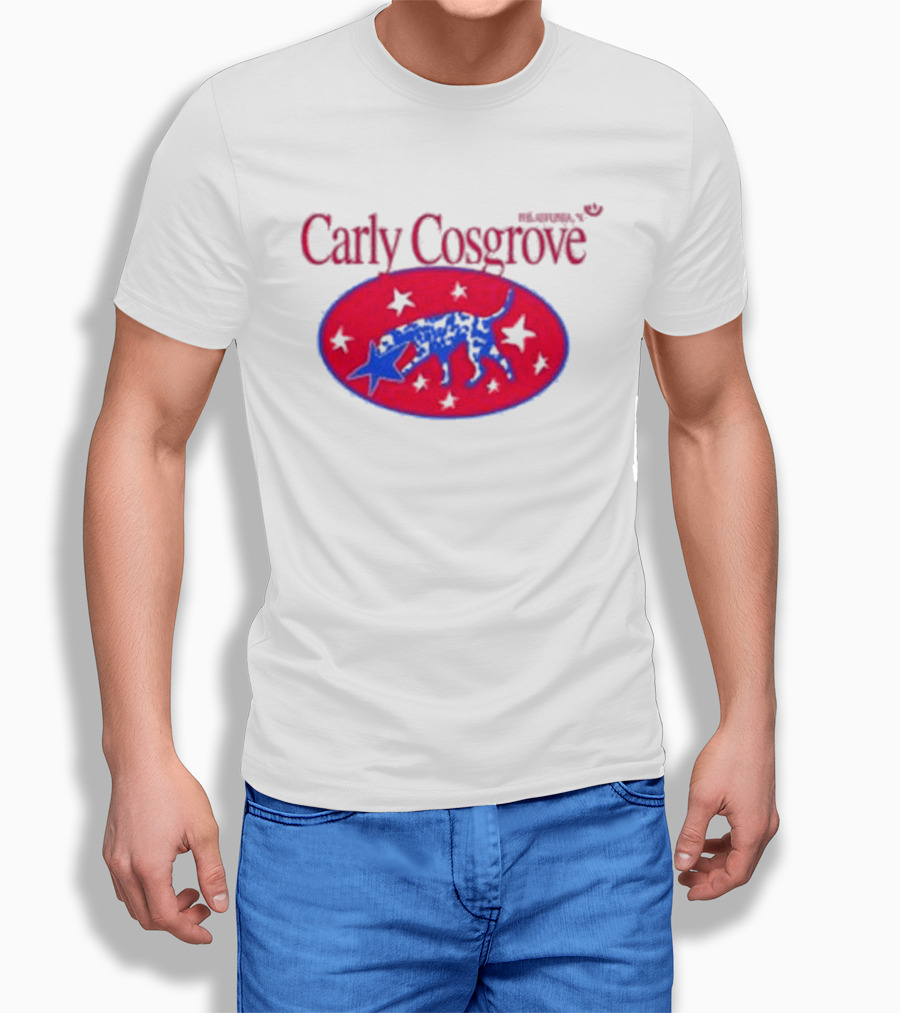 Carly Cosgrove Dog Oval Star T-Shirt