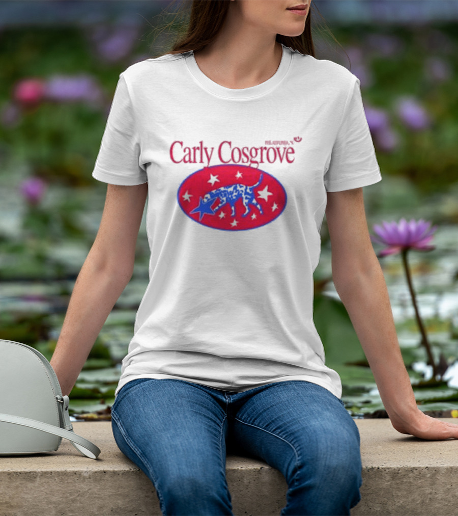 Carly Cosgrove Dog Oval Star T-Shirt