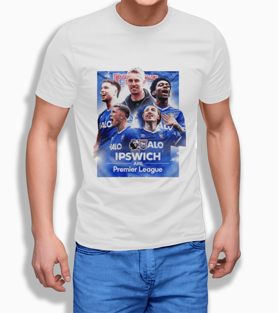 Ipswich Are Premier League HALO Ipswich Town FC T-Shirt