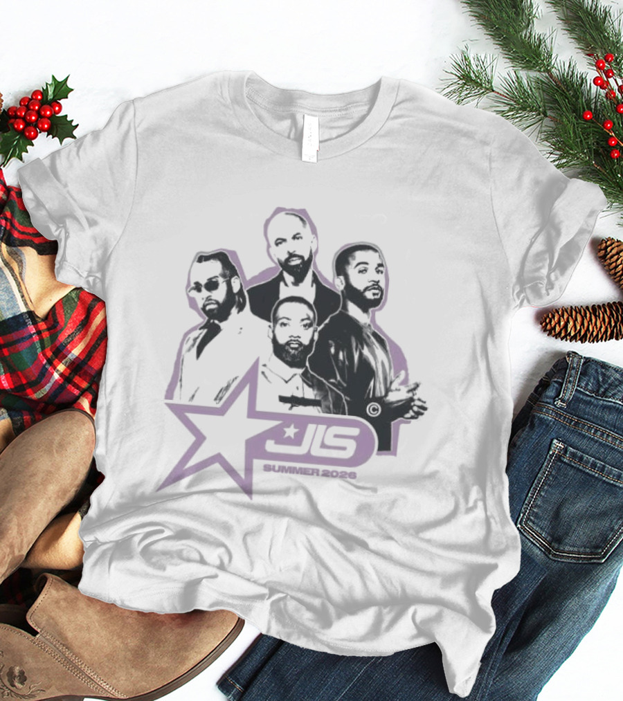 JLS Star Summer 2026 Reunion Tour Group T-Shirt