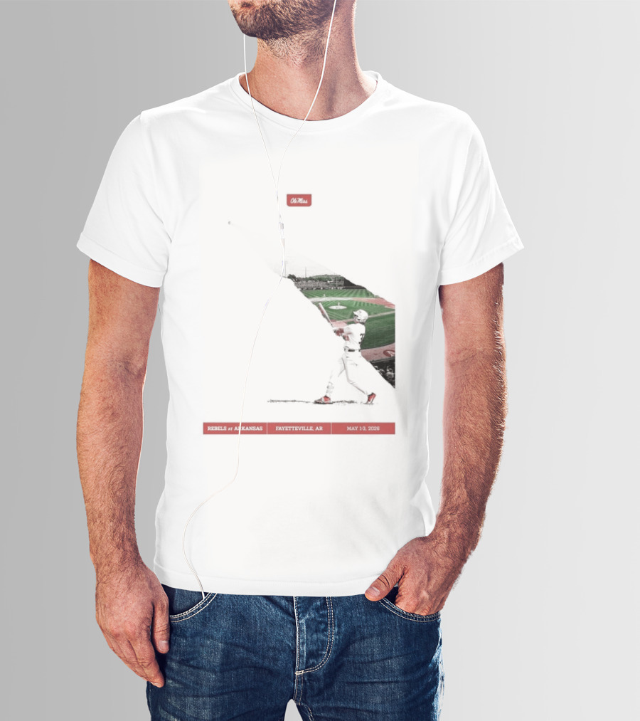 Ole Miss Baseball Swayze Field May 1 3 2026 Fayetteville AR Perfect Timing T-Shirt