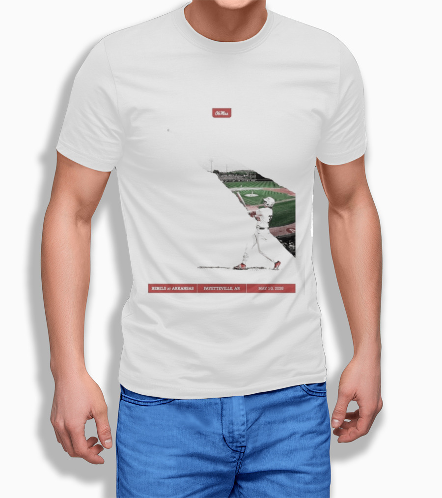 Ole Miss Baseball Swayze Field May 1 3 2026 Fayetteville AR Perfect Timing T-Shirt