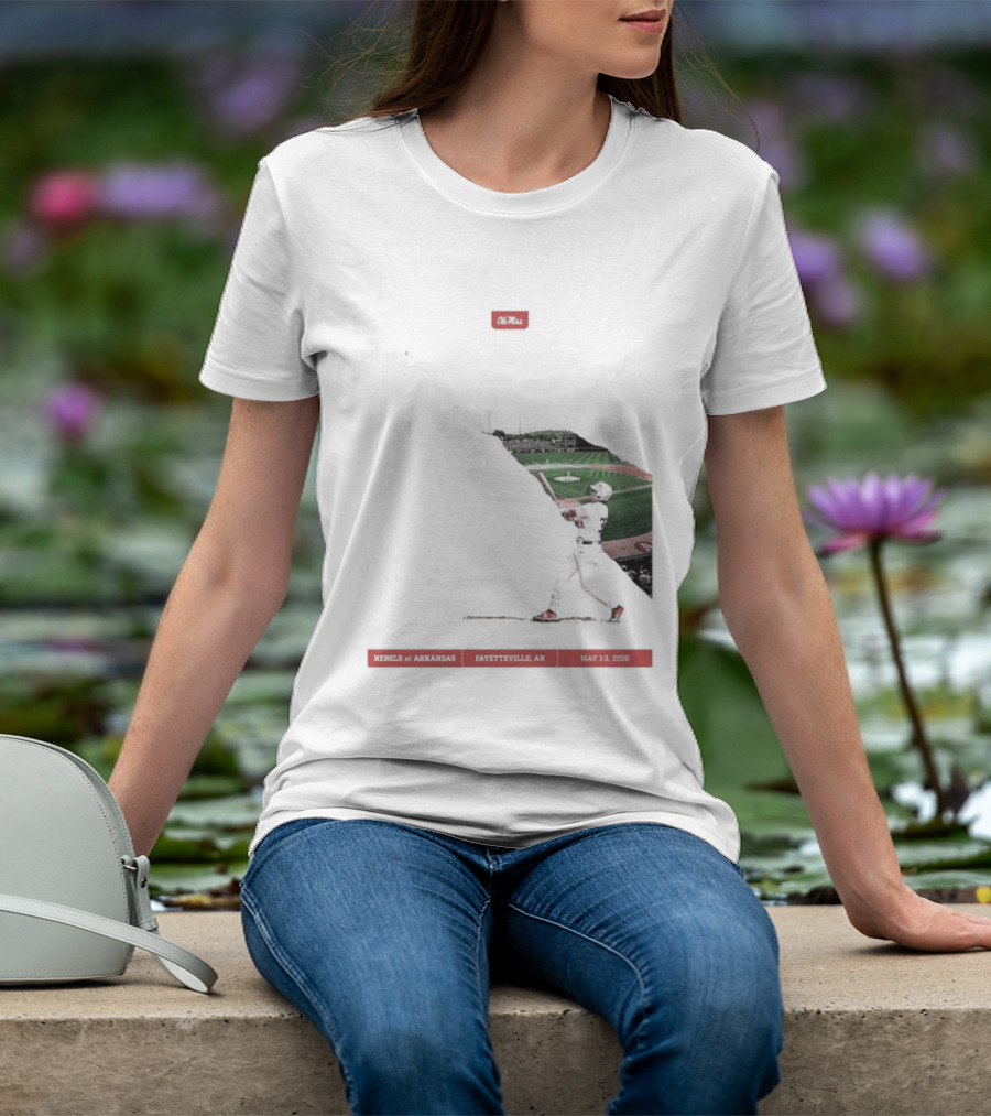 Ole Miss Baseball Swayze Field May 1 3 2026 Fayetteville AR Perfect Timing T-Shirt