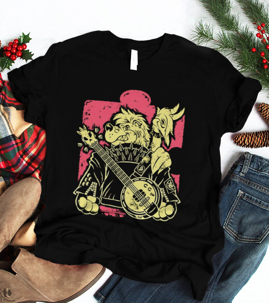 Banjo Kazooie Bluegrass Punk Energy Banjo Bear And Bird T-Shirt