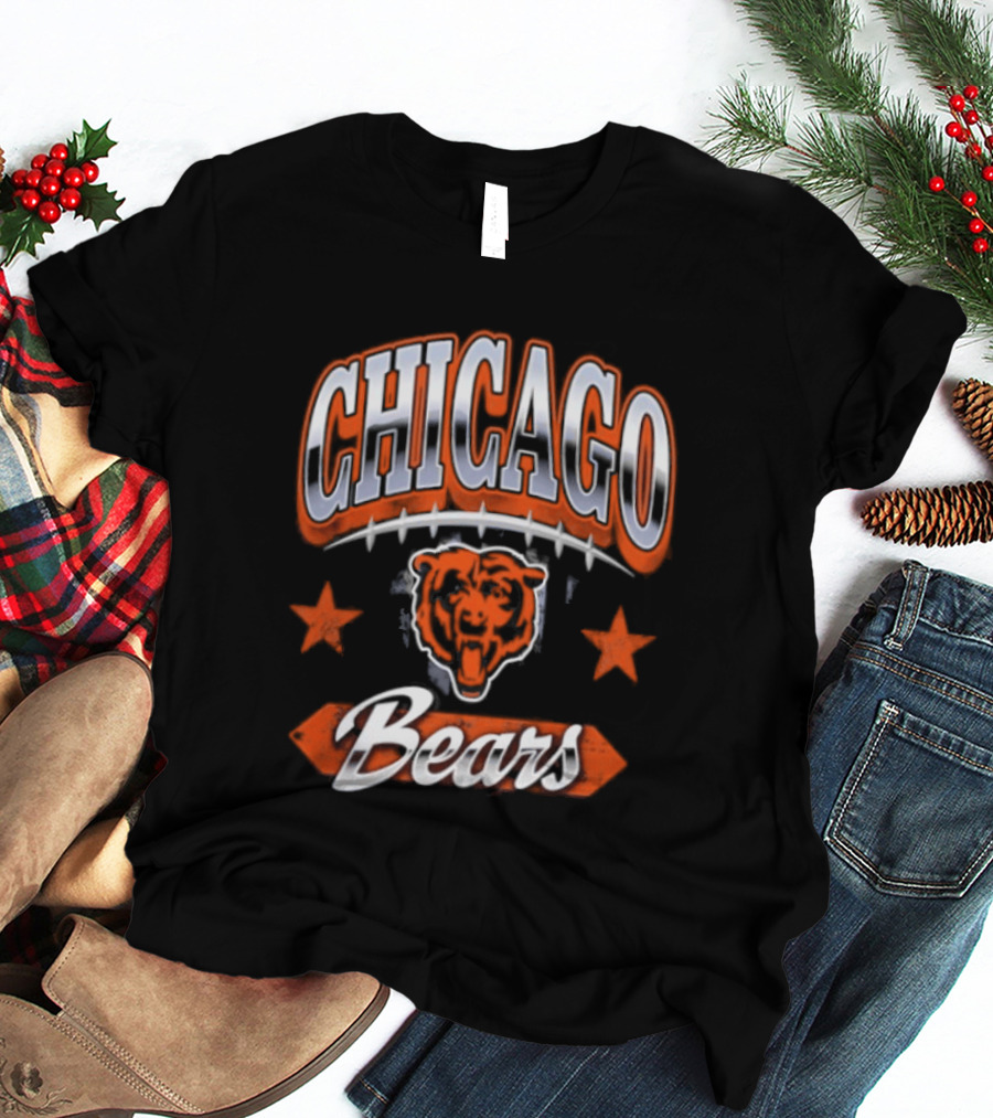 Chicago Bears 2026 Americana Stars Team T-Shirt