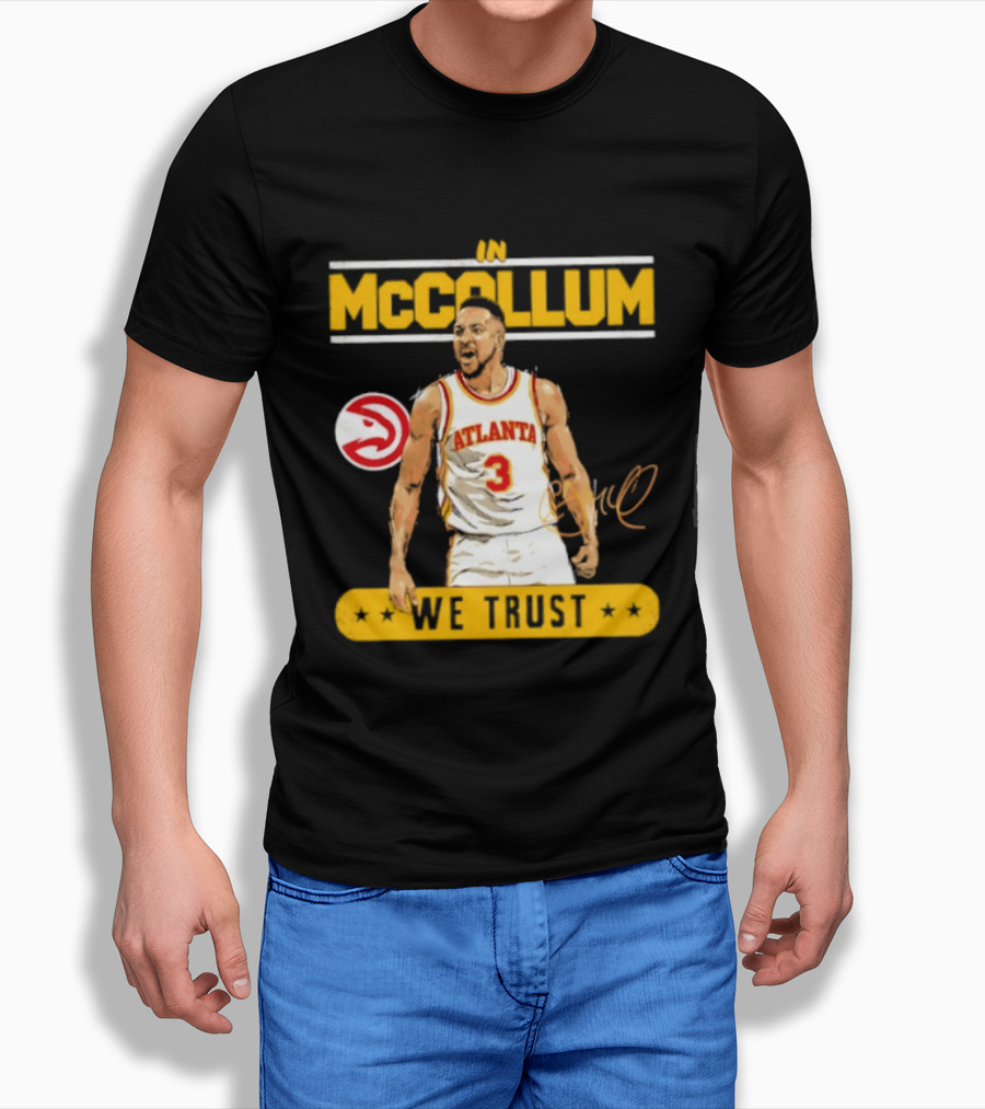Atlanta Hawks CJ McCollum In McCollum We Trust T-Shirt