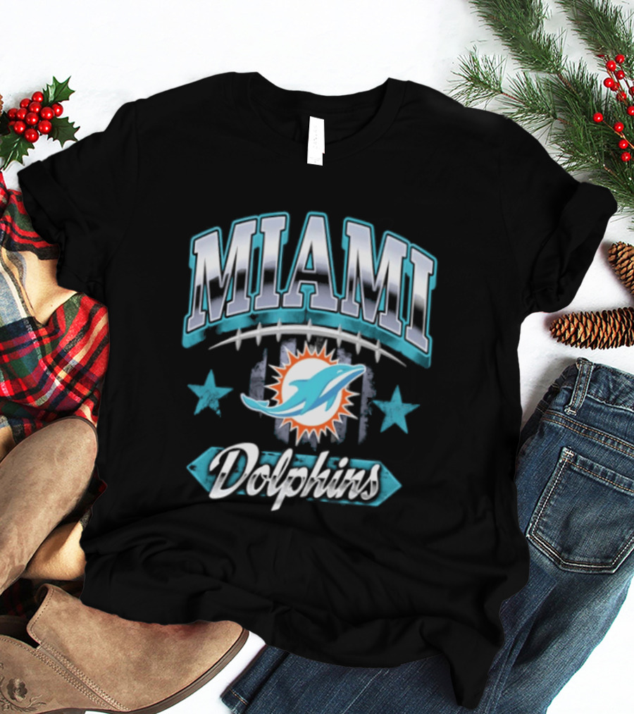 Miami Dolphins Americana 2026 NFL Team Spirit T-Shirt