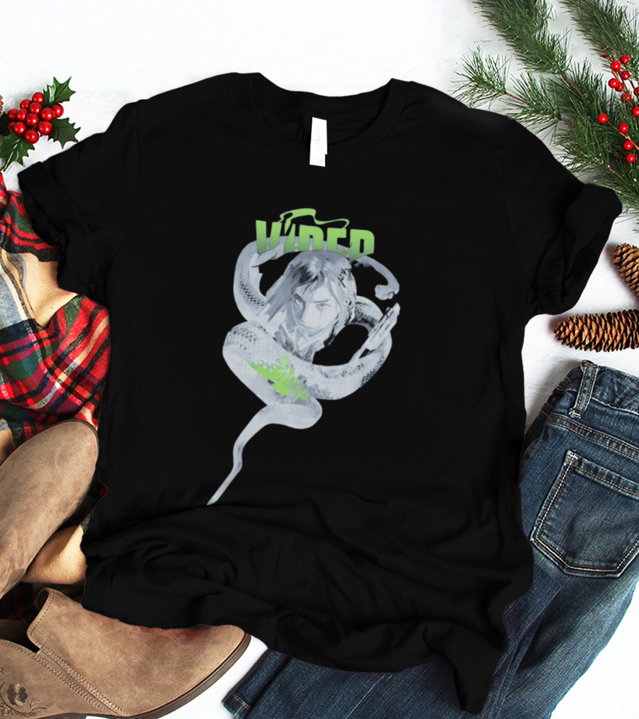 Viper Valorant Why We Fight Back Snake T-Shirt