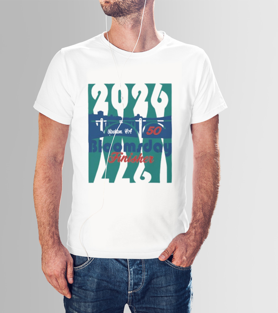 2024 Bloomsday Finisher 50th Annual Race Spokane 12K T-Shirt