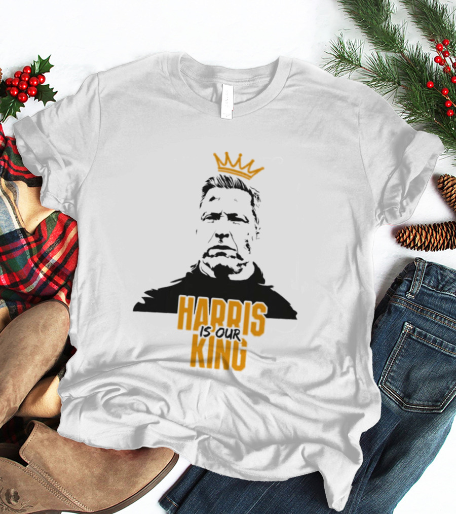Cambridge United FC Harris Is Our King Crown Portrait 2026 T-Shirt