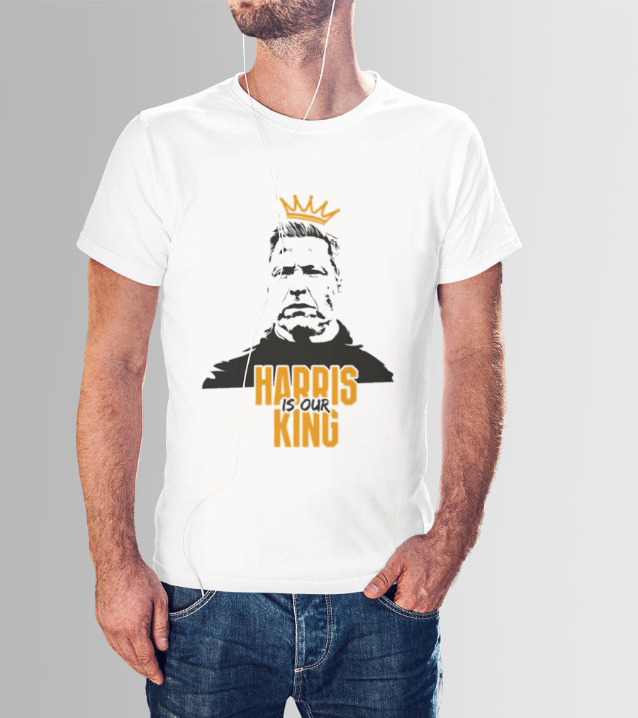 Cambridge United FC Harris Is Our King Crown Portrait 2026 T-Shirt